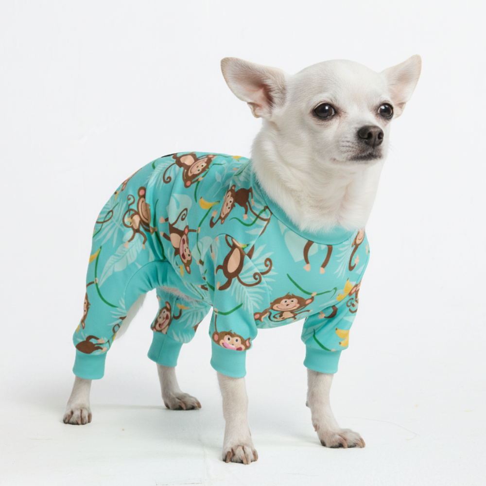 Monkey Print Dog Pajamas product image 2
