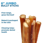 Jumbo Beef Bully Stick Dog Chews product image 9