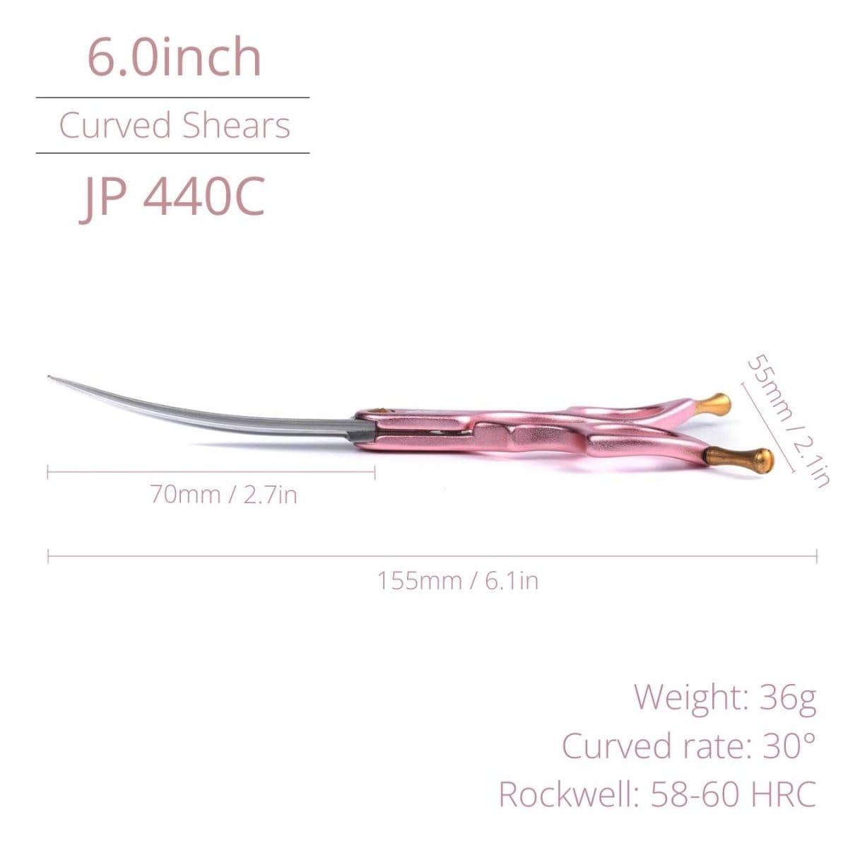 Dog Grooming Curved Shears product image 4