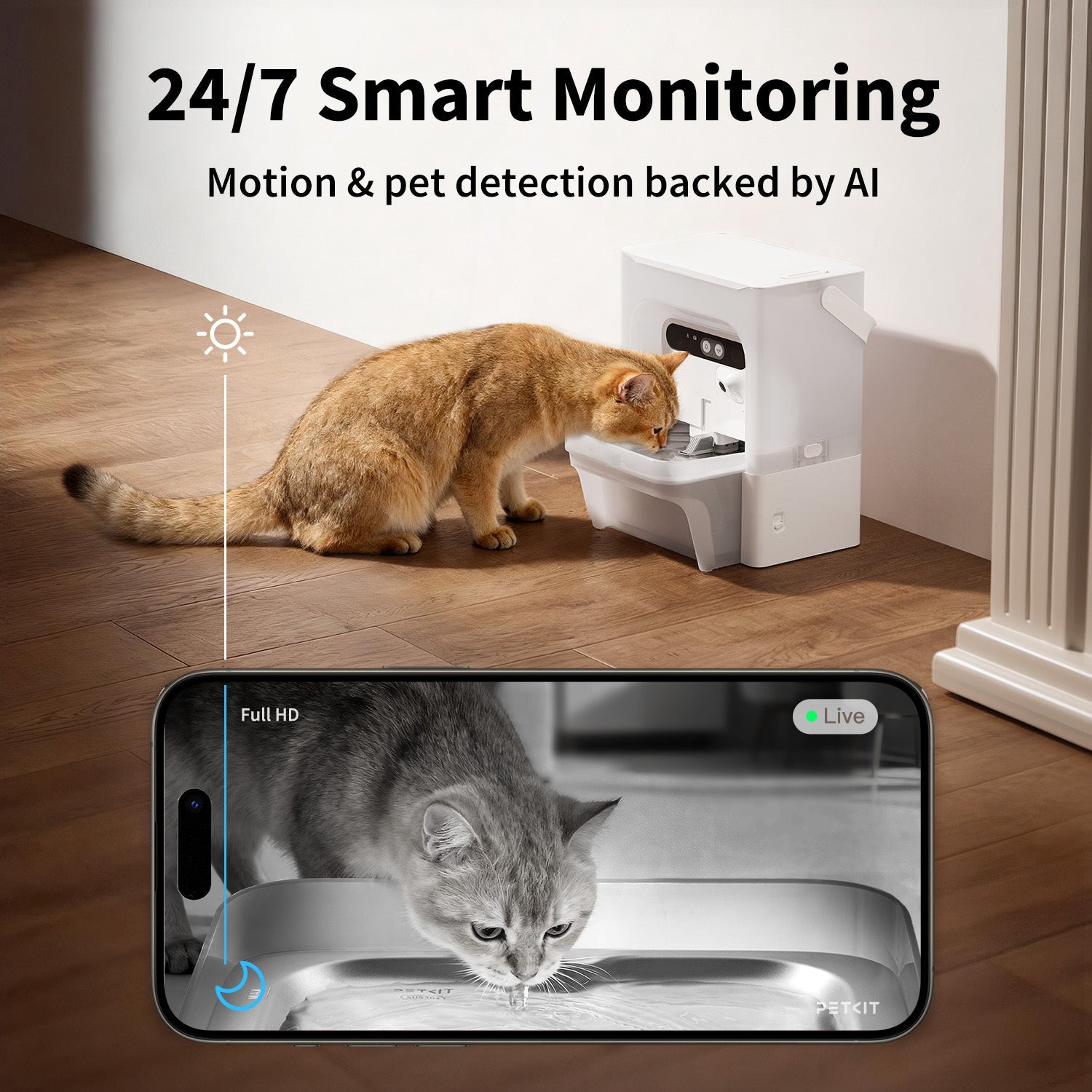 Smart Pet Water Fountain with Camera product image 5
