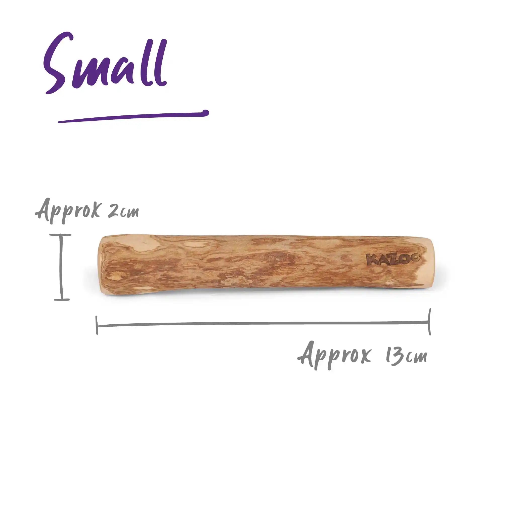 Coffee Wood Dog Chew Small