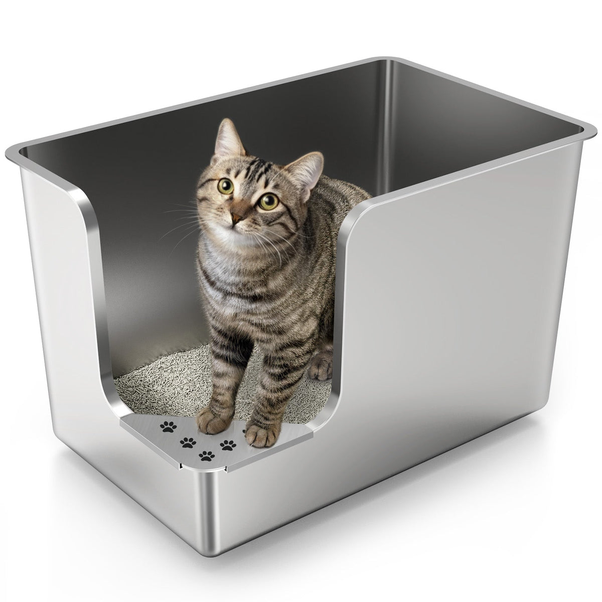 Stainless Steel Cat Litter Box product image 2