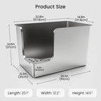 Stainless Steel Cat Litter Box product image 4