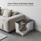 Stainless Steel Cat Litter Box product image 5