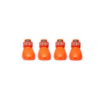 Ventilated Silicone Dog Boots, Lightweight Set of Four with Drainage Holes and Reflective Grip Straps source image 2