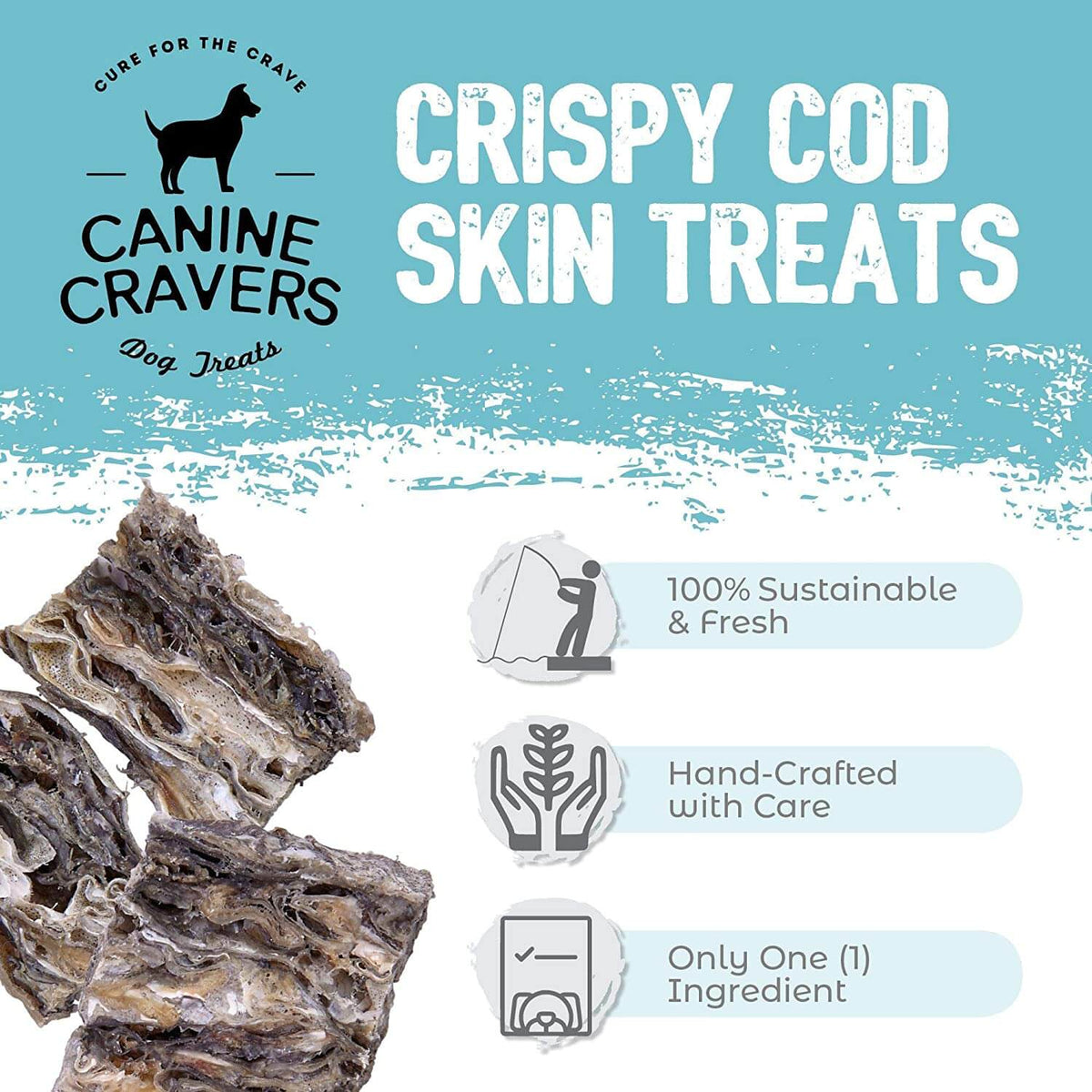 Cod Skin Dog Treats product image 2