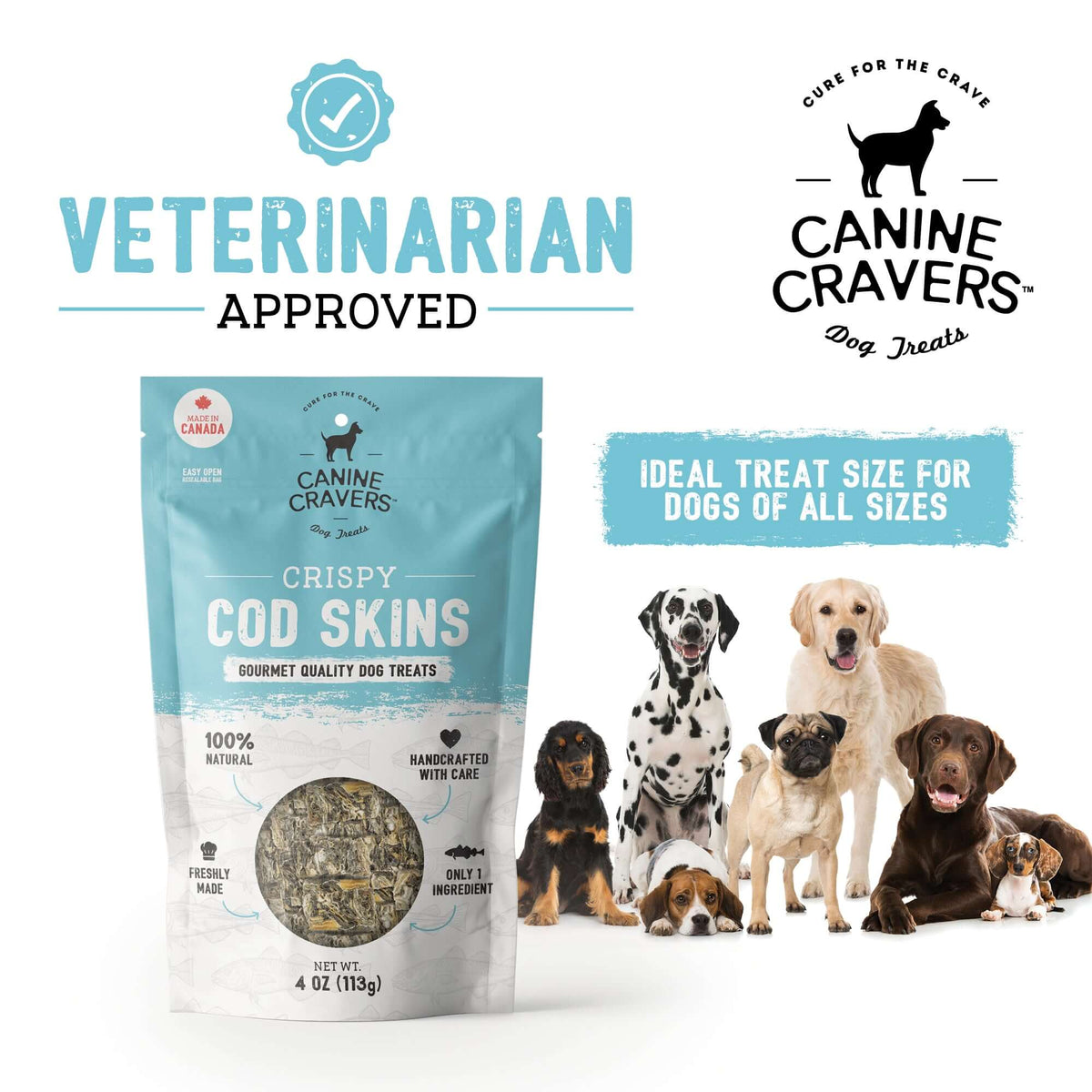 Cod Skin Dog Treats product image 3