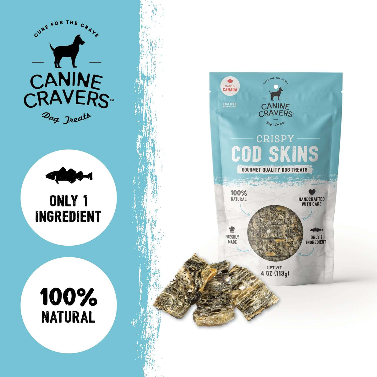 Cod Skin Dog Treats product image 4