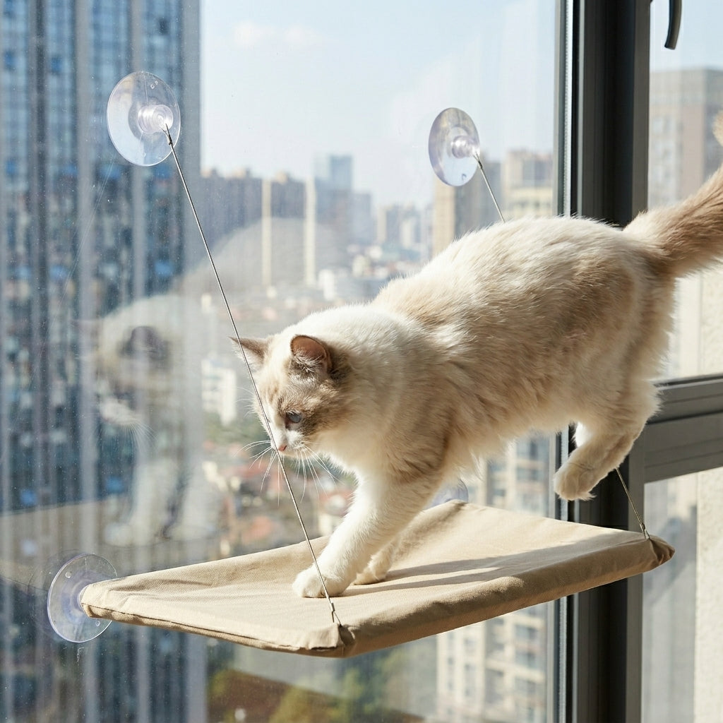 Suction-Cup Cat Window Hammock Bed product image 9