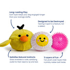 Layered Plush Dog Toy product image 3