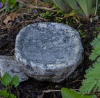 Hand-Chiseled Granite Puddle Stone Birdbath product image 24