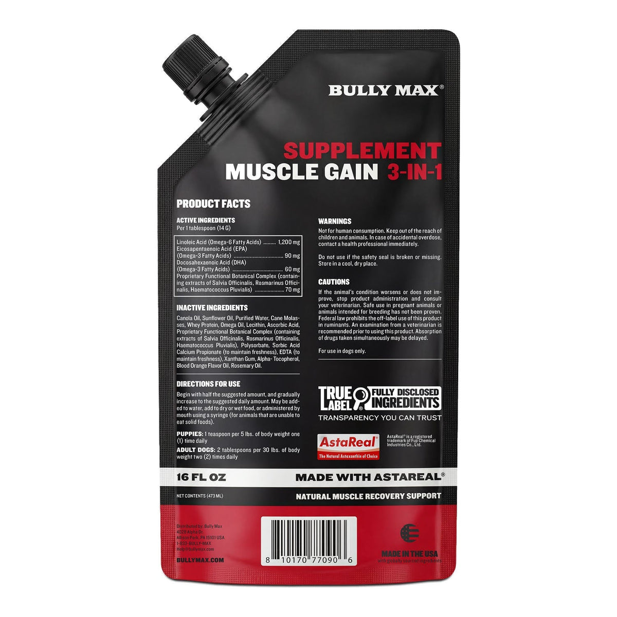 Liquid Muscle Support Supplement for Dogs product image 11