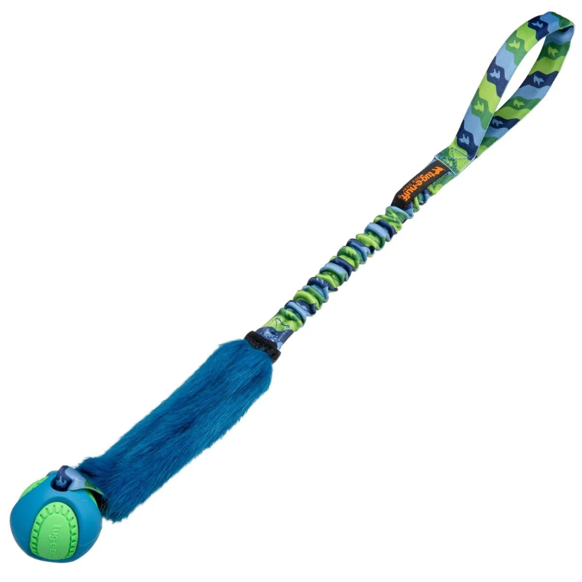 Faux Fur Bungee Ball Dog Tug Toy product image 3