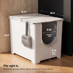 Front Entry Covered Cat Litter Box product image 5