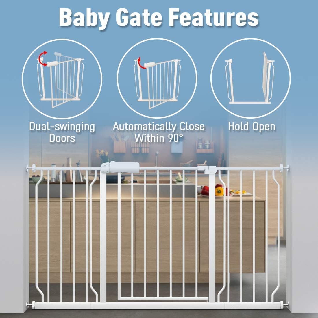Extra-Wide Pet and Baby Gate product image 9