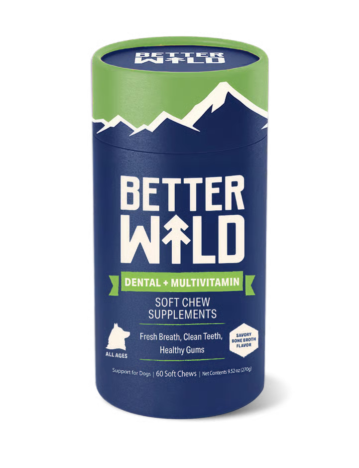 Dental Multivitamin Soft Chews for Dogs, 1-Pack