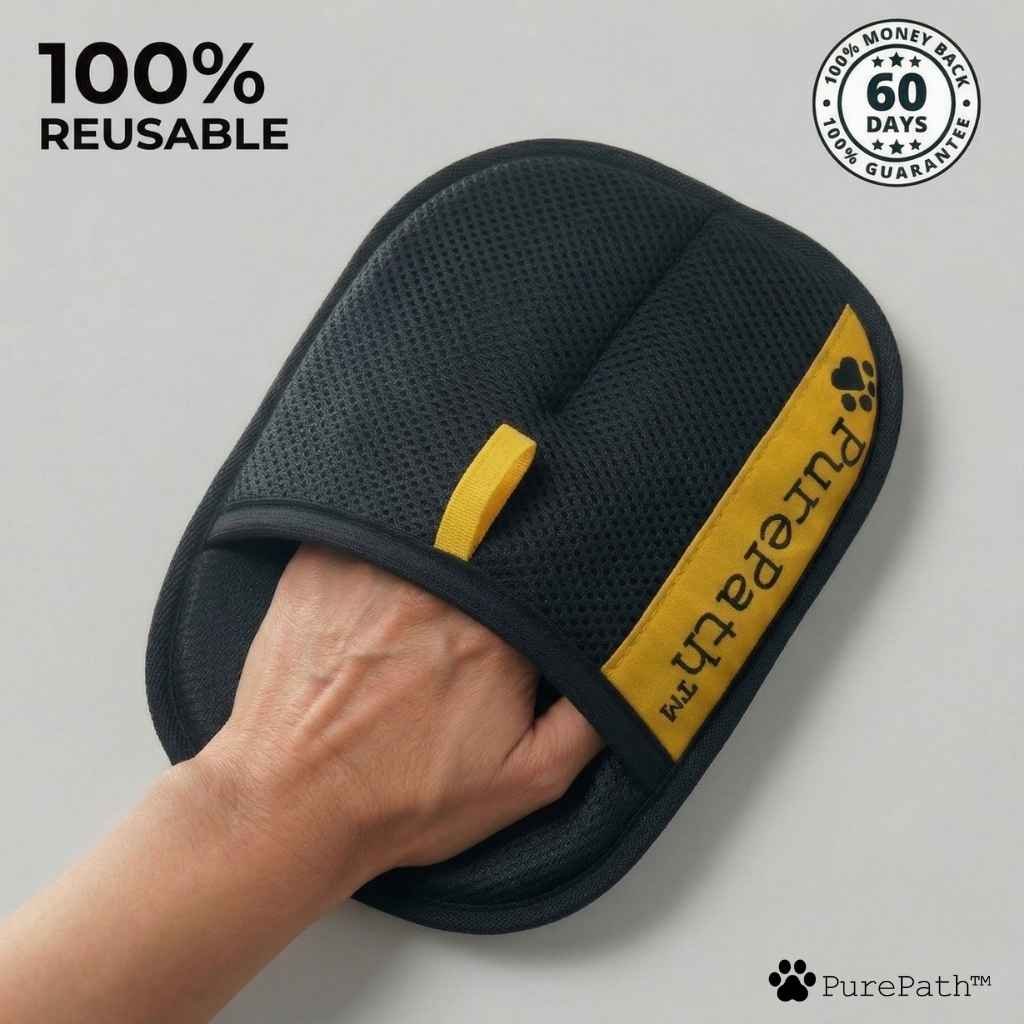 Reusable Pet Hair Remover Glove, Default Title