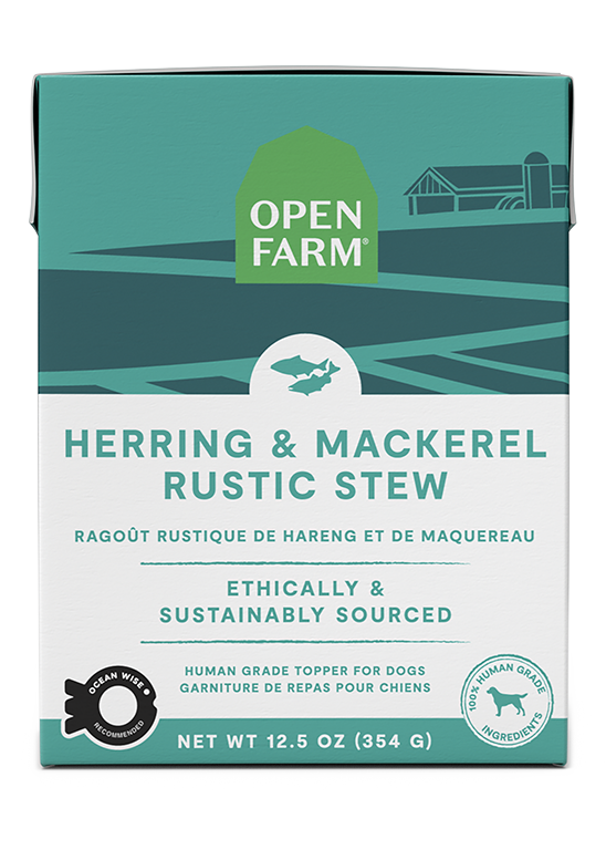 Herring and Mackerel Dog Food Topper 12.5 oz (Case of 12)
