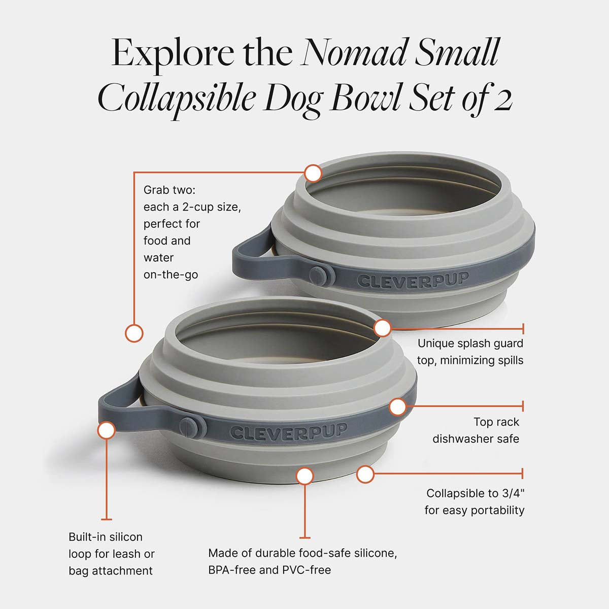 Collapsible Travel Bowls product image 24