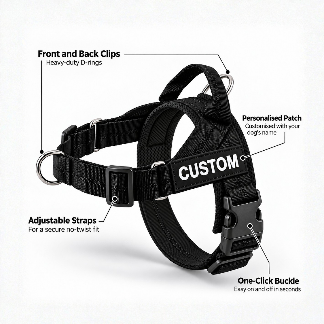 No Pull Dog Harness product image 3