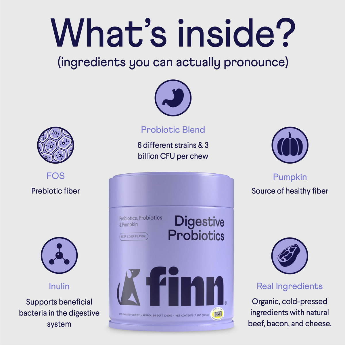 Dog Probiotic Soft Chew Supplement product image 5