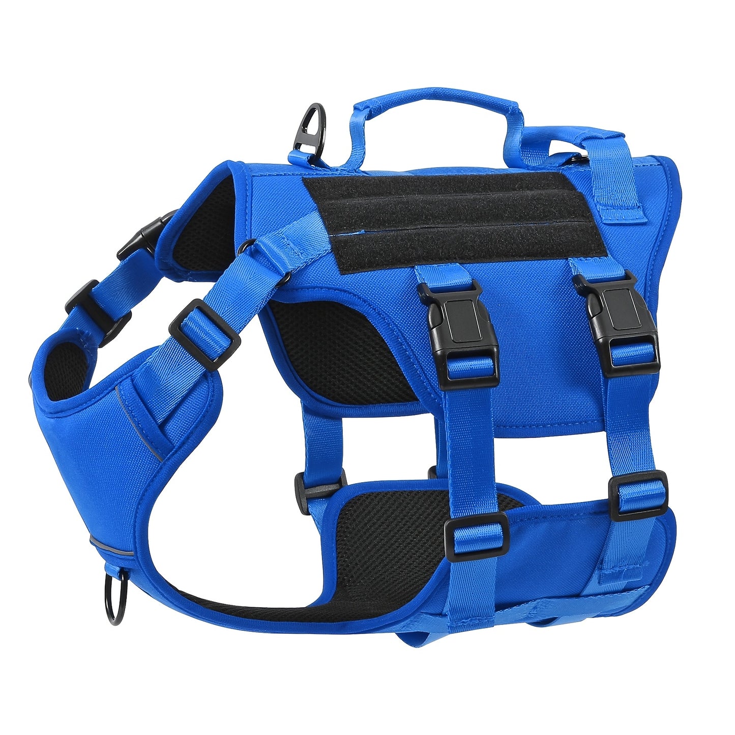 Escape Proof Dog Harness Soft Padded Full Body Vest – Reflective Adjustable No-Pull Harness with Lift Handle & Leash Clip for Large Dogs, S–XL, 6 Colors