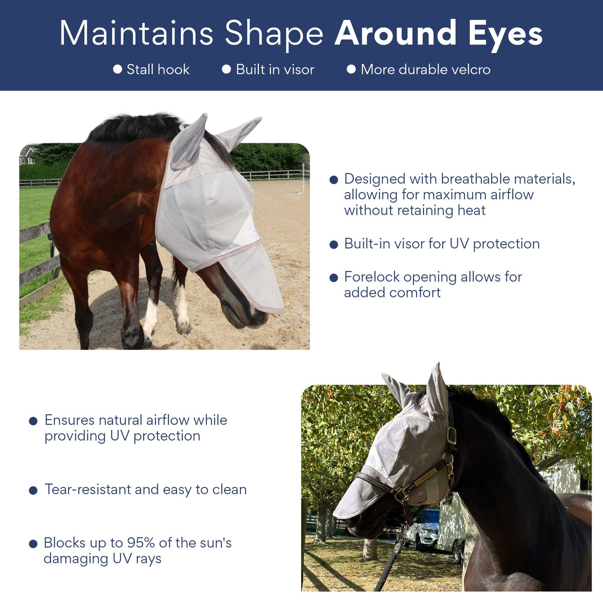 Horse Fly Mask product image 9