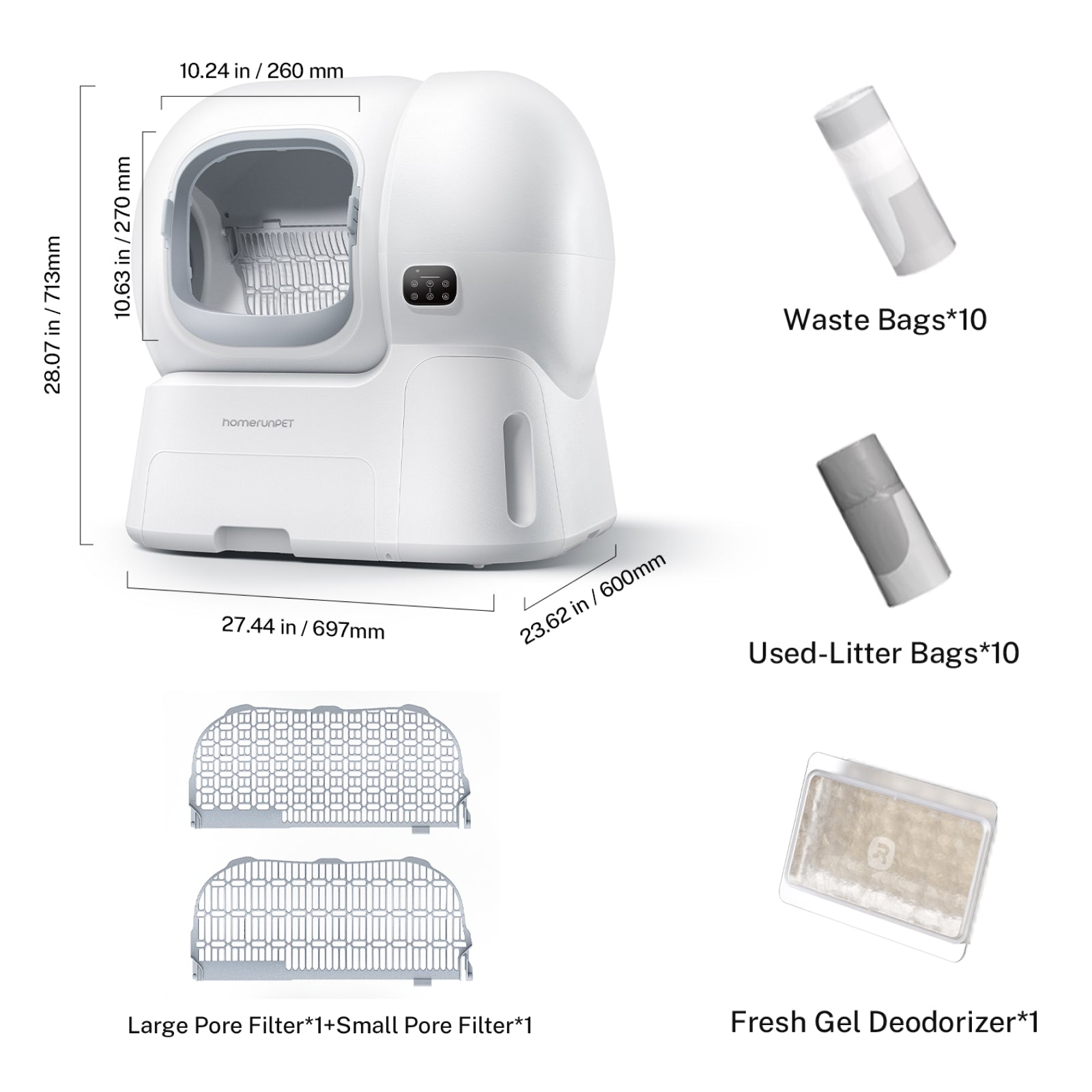 Automatic Self-Cleaning Cat Litter Box product image 7
