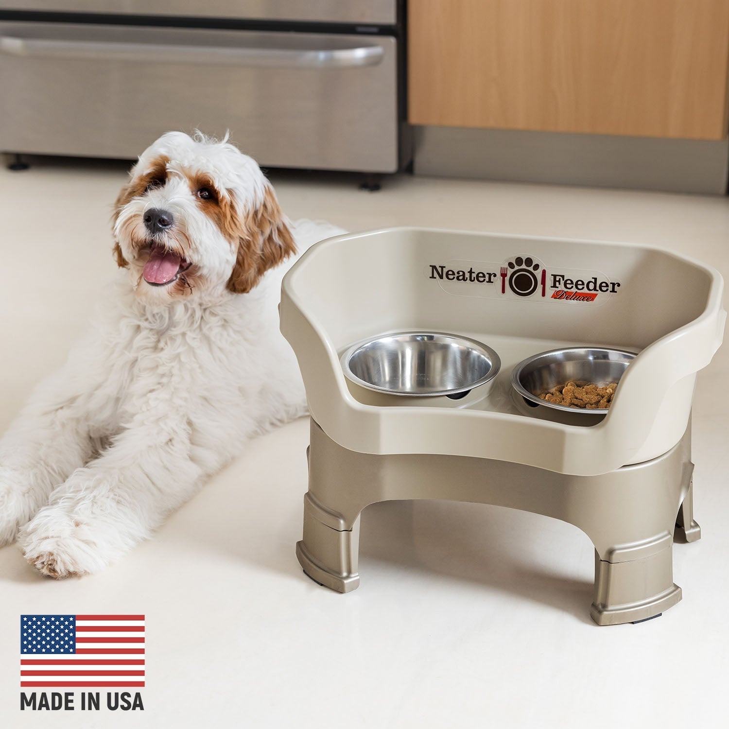 Elevated Spill-Containment Pet Feeder product image 77