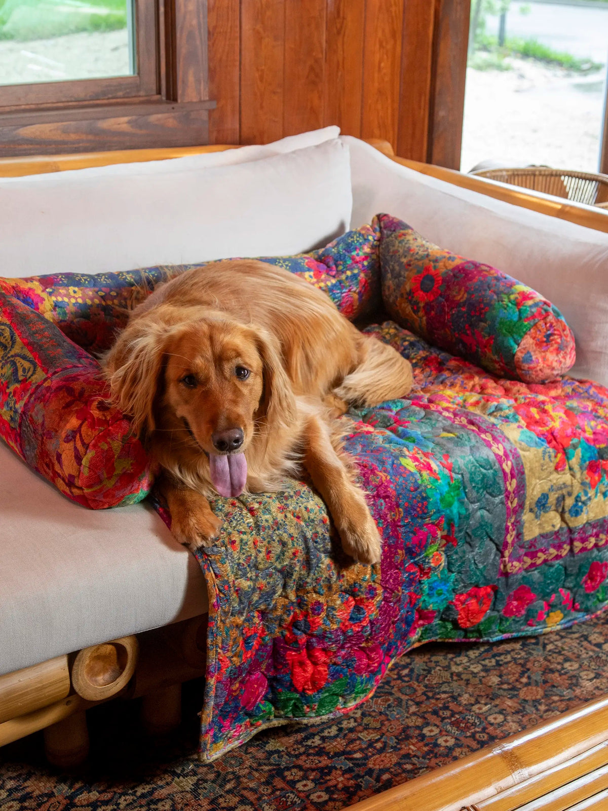 Quilted Sofa Pet Bed S/M