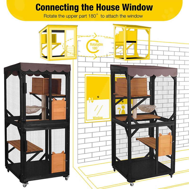 Wooden Cat Catio product image 4