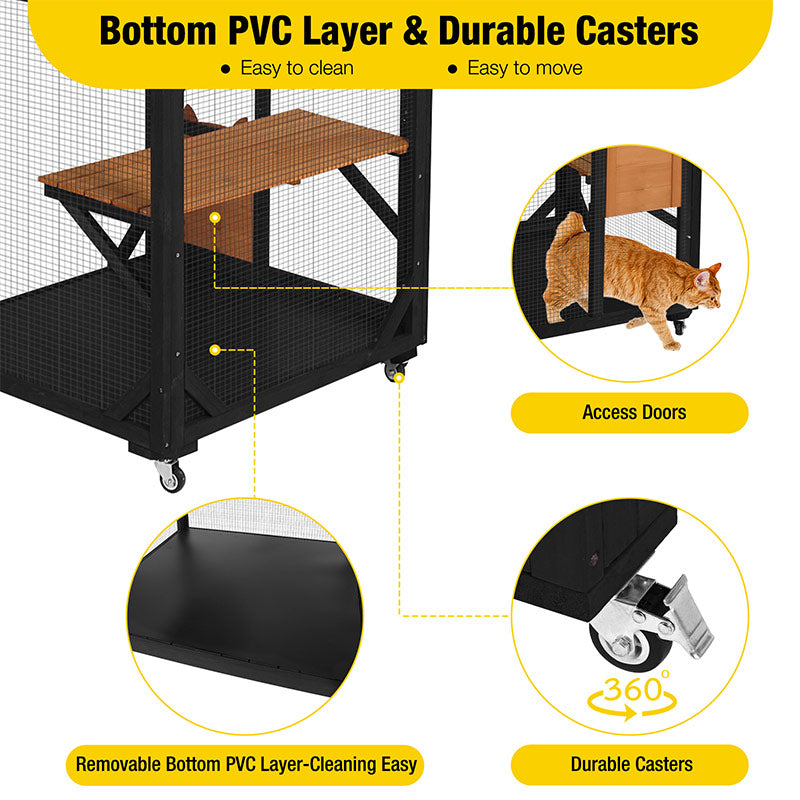 Wooden Cat Catio product image 5