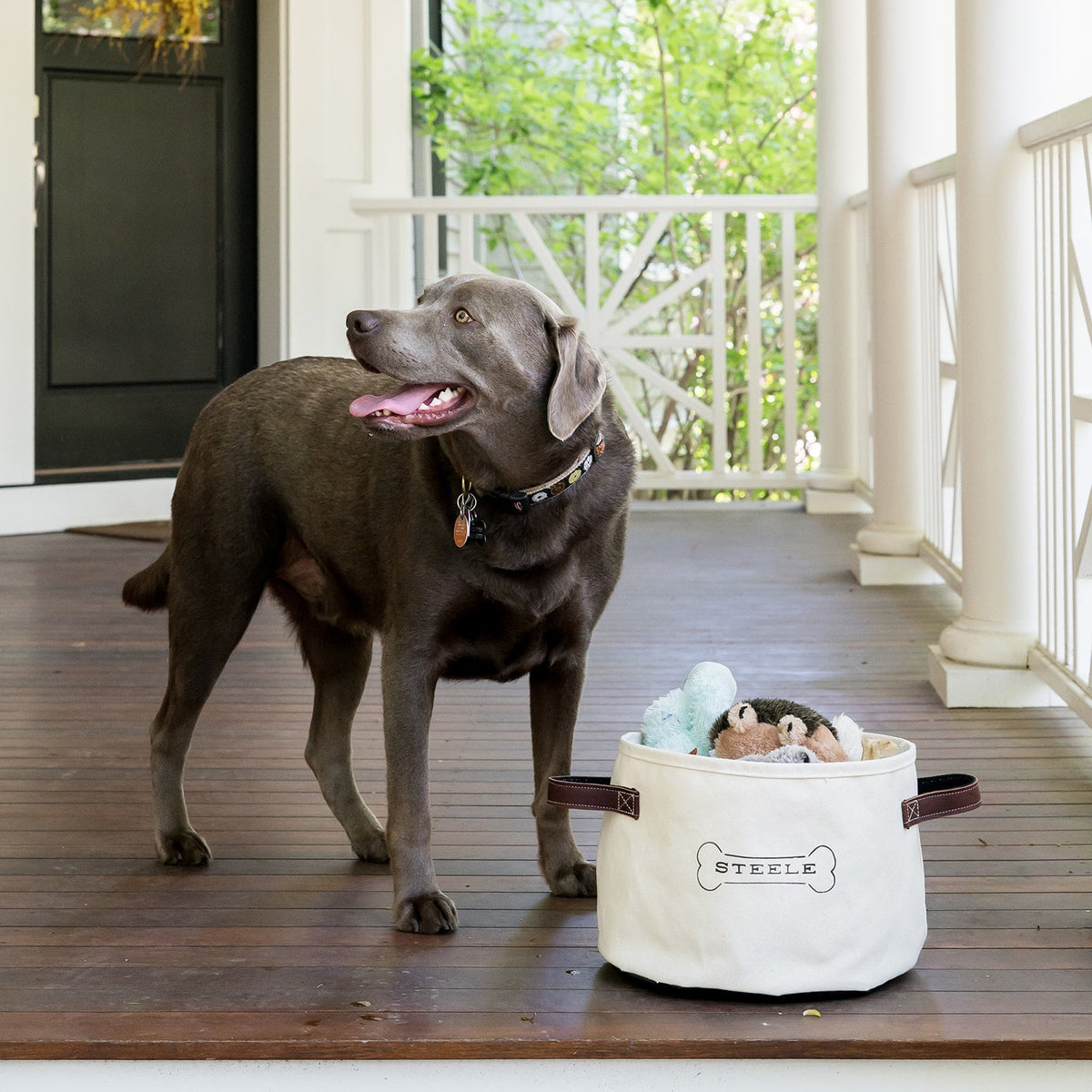 Canvas Dog Toy Basket product image 5