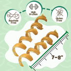 7–8 Inch Beef Bully Stick Spring Dog Chews product image 2