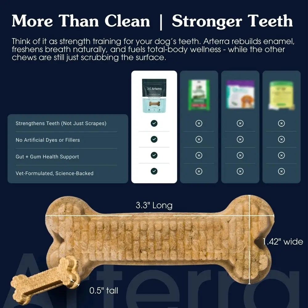 Textured Dog Dental Chews product image 3