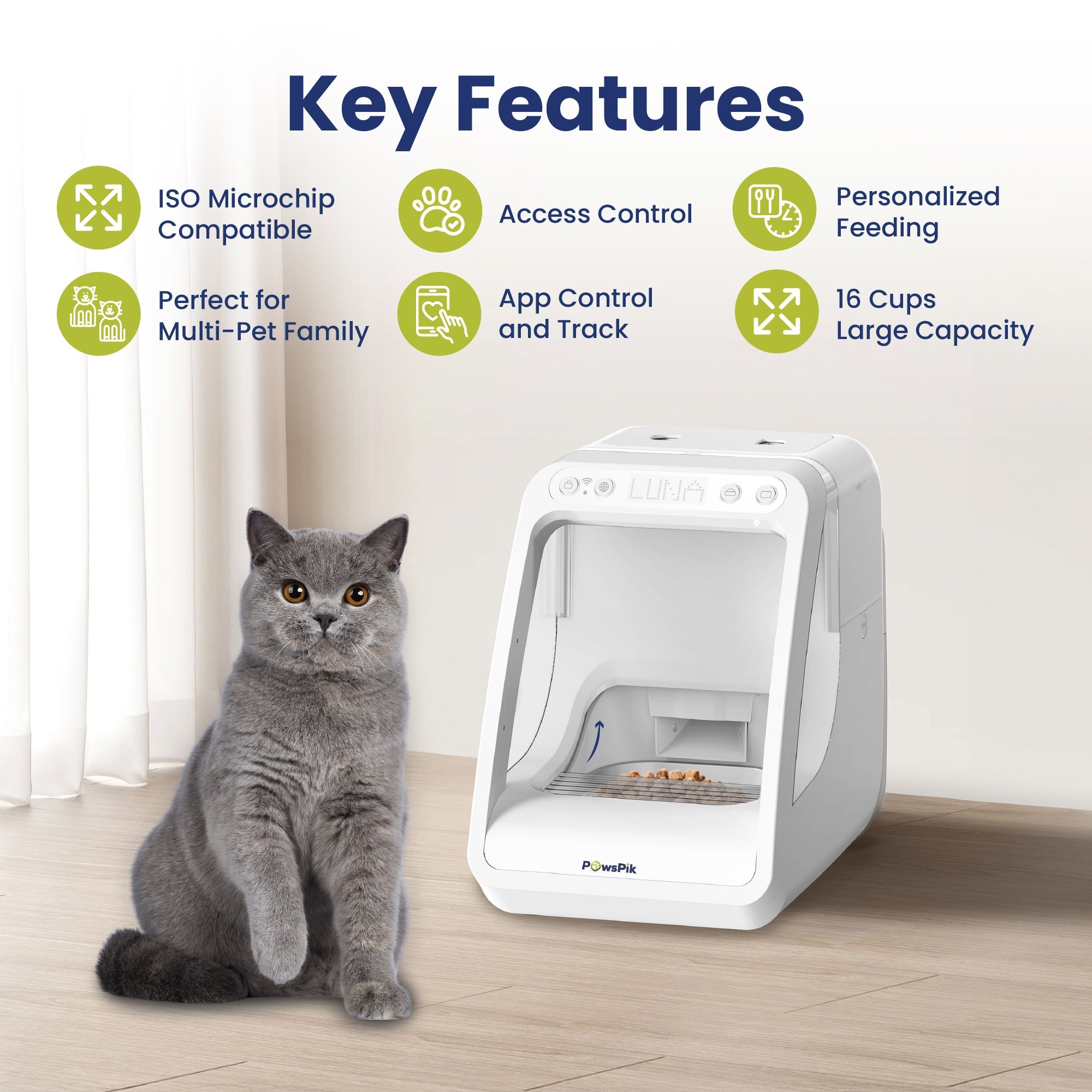 Microchip RFID Automatic Pet Feeder product image 3