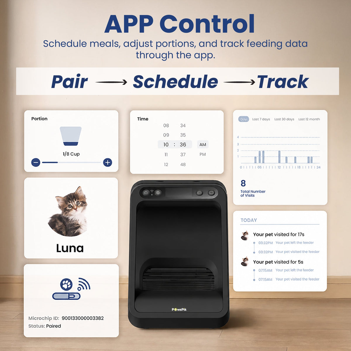 Microchip RFID Automatic Pet Feeder product image 6