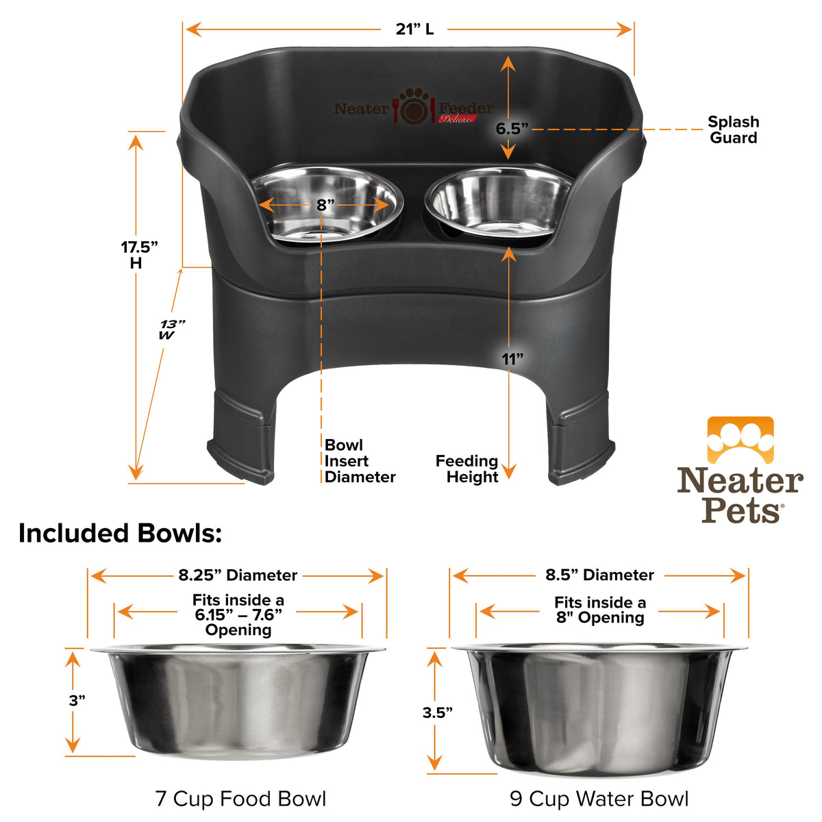 Elevated Spill-Containment Pet Feeder product image 110