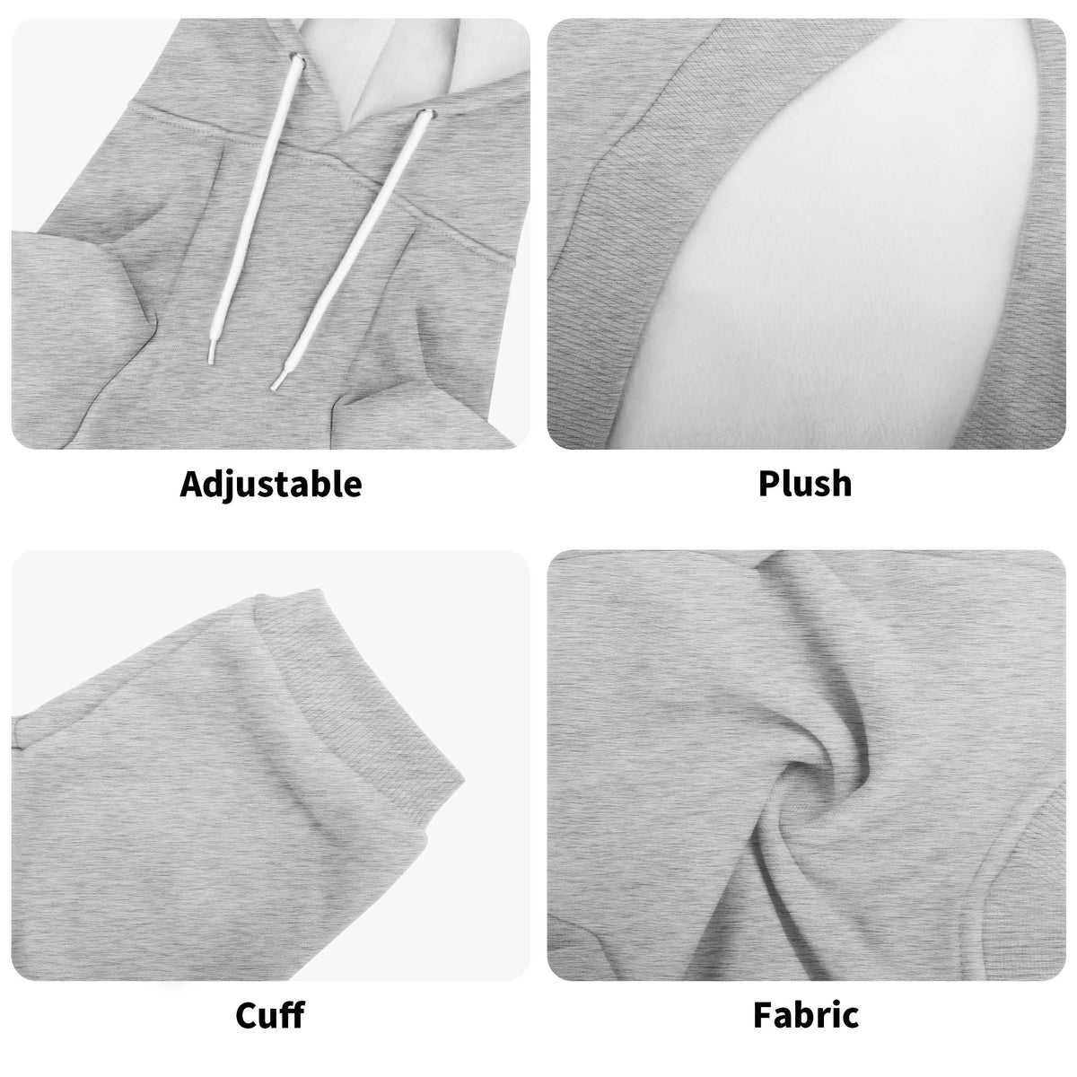 Pug Cotton Hoodie product image 11