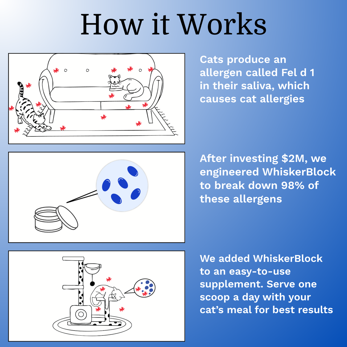 Cat Allergen Reducing Supplement product image 3