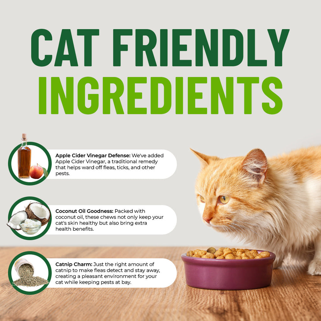 Cat Flea and Tick Support Chews product image 10