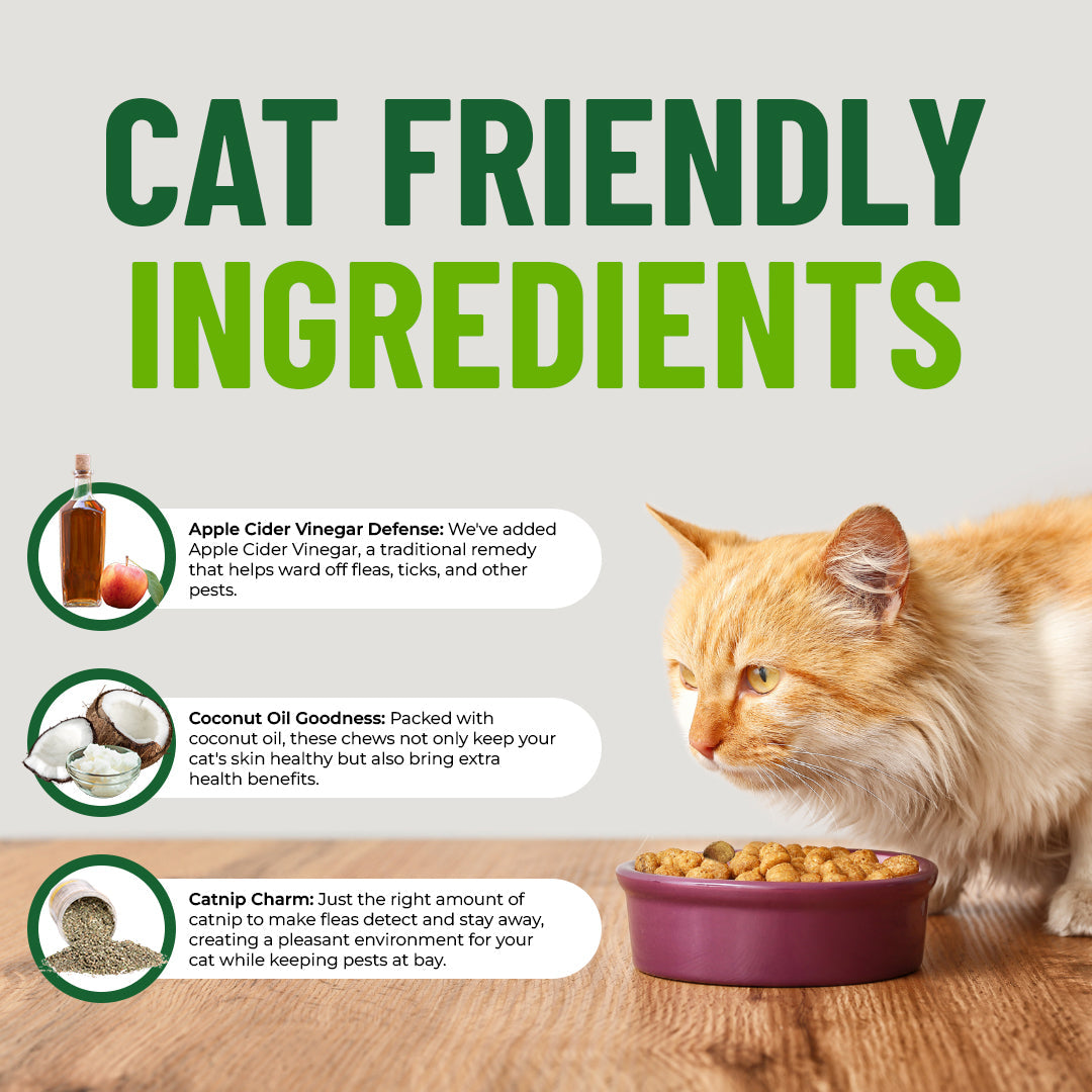 Cat Flea and Tick Support Chews product image 10