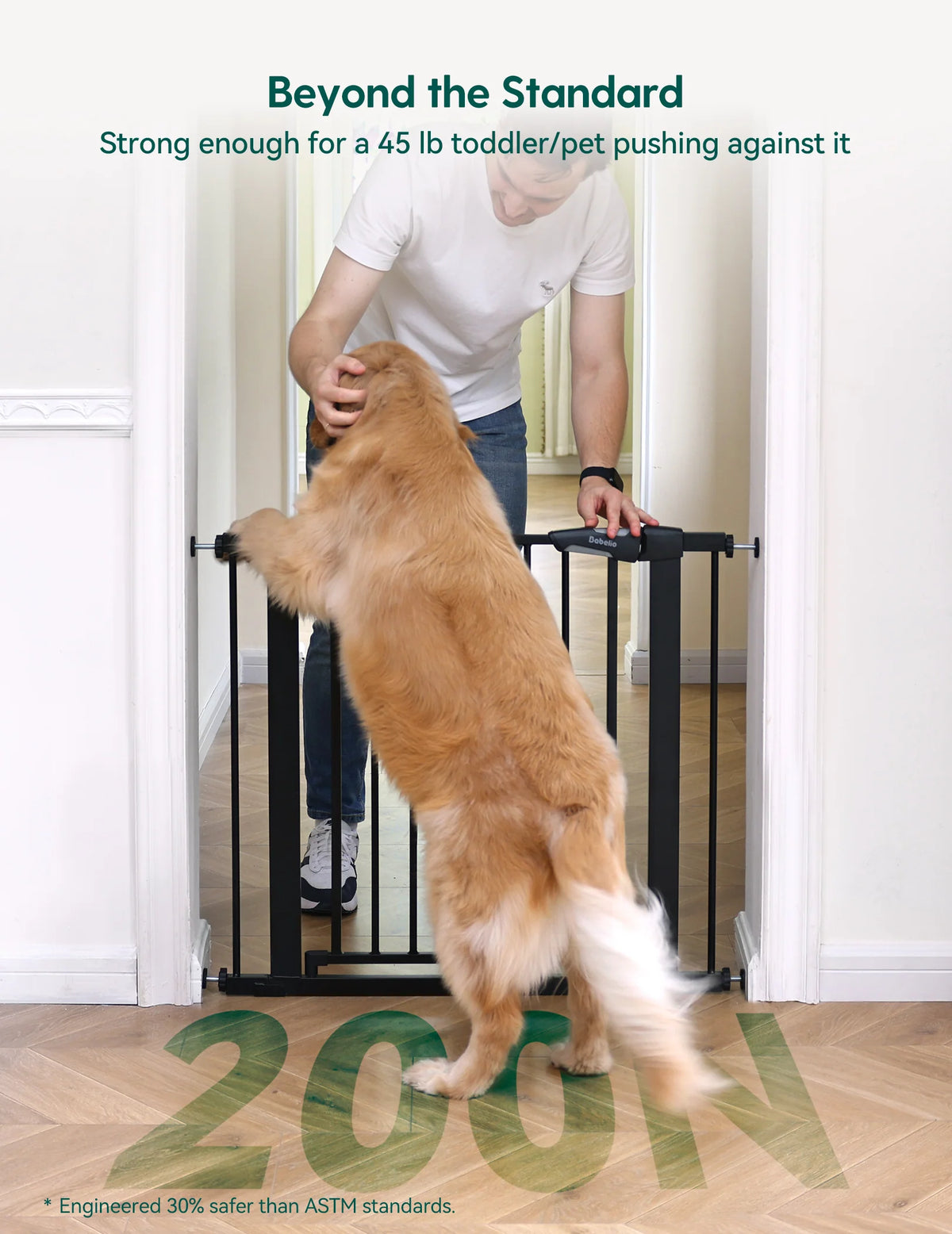 Pressure-Mounted Pet Gate product image 10