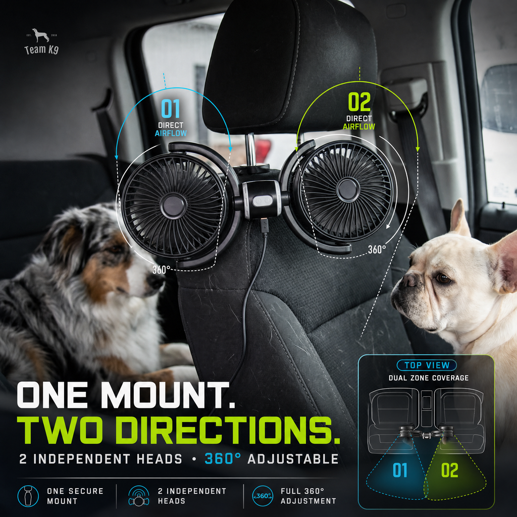 USB-A Backseat Dog Cooling Fan product image 4