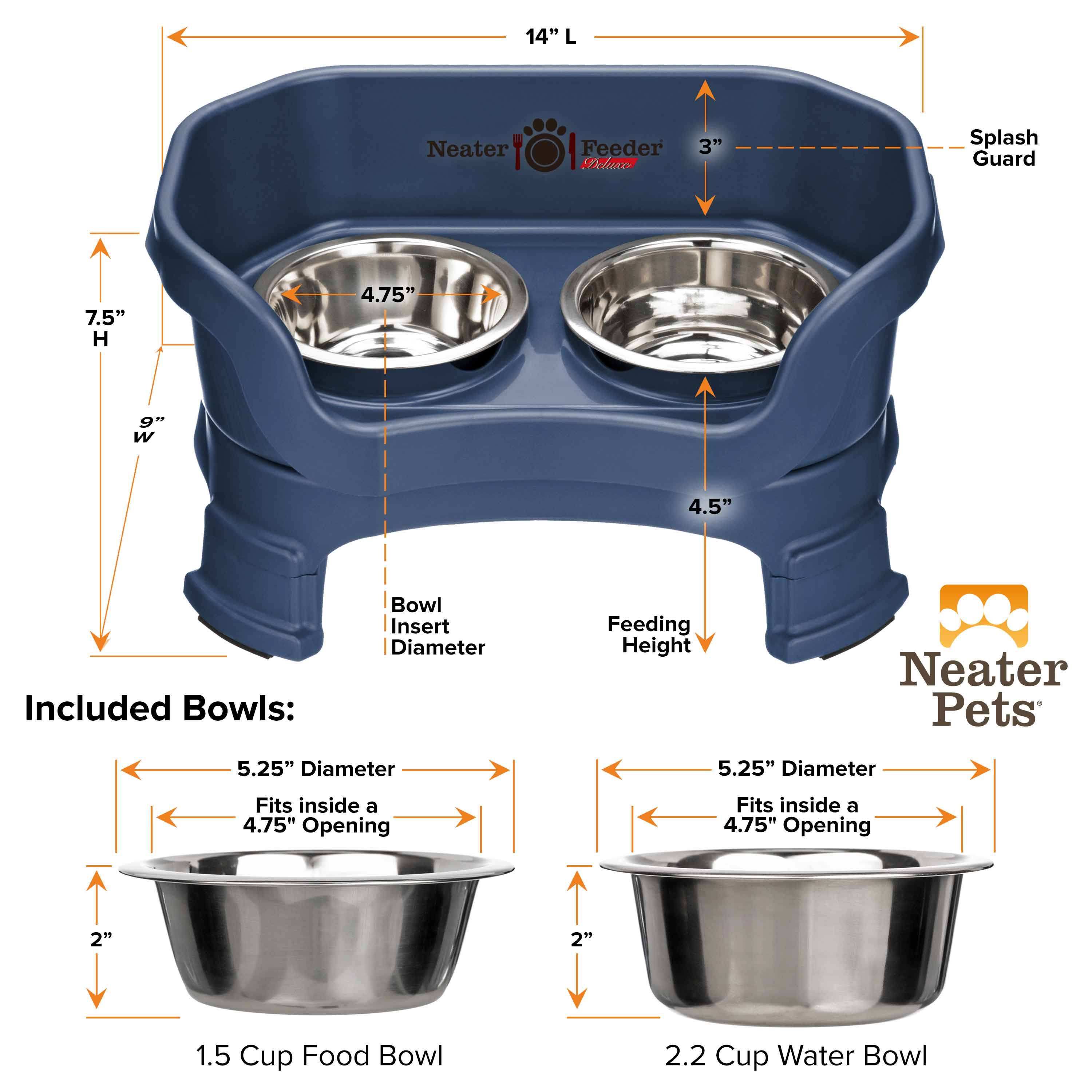Elevated Spill-Containment Pet Feeder product image 15