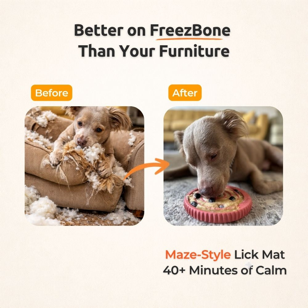 Refillable Swirl Dog Enrichment Toy product image 3