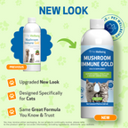 Cat Immune Supplement for Daily Immune and Antioxidant Support, Mushroom Blend for Healthy Vitality