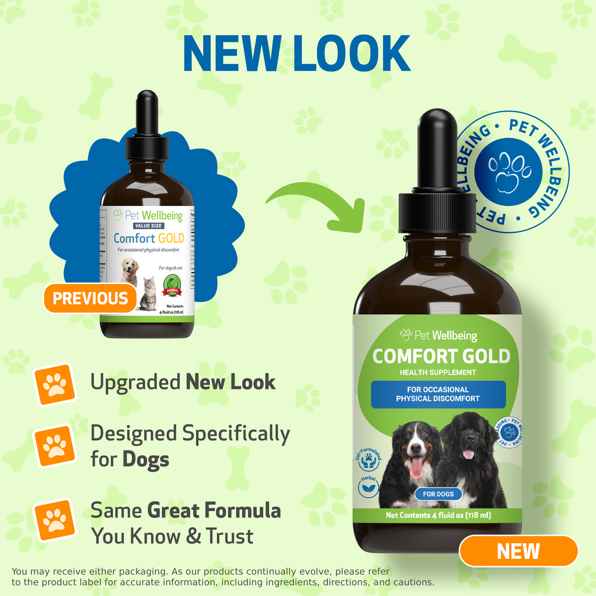 Dog Discomfort Supplement for Occasional Support, Calm Rest and Healthy Blood Flow: 4 oz Liquid