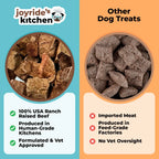 Freeze-Dried Dog Treats, Single-Ingredient Beef Liver Bites for Training Rewards and Everyday Treat Time, 3 oz