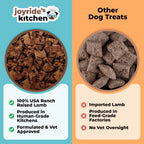 Freeze-Dried Dog Treats Made from Single-Ingredient USA Ranch-Raised Lamb Liver for Training and Everyday Rewards
